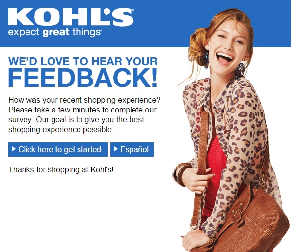 Kohls Customer Service Survey