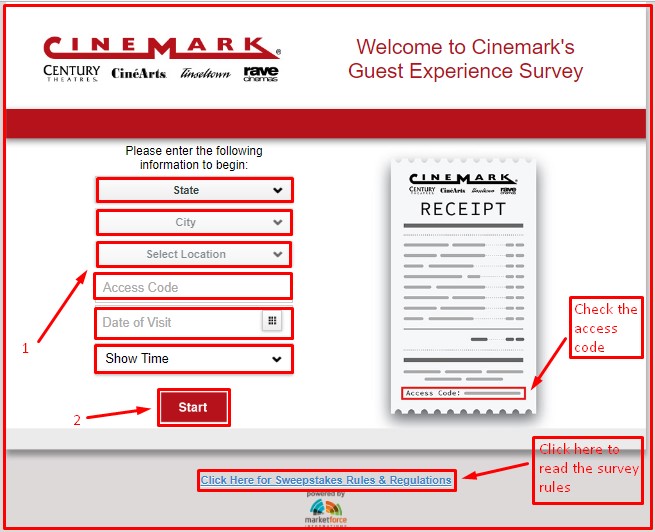 Cinemark Survey